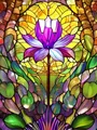 Peinture diamant lilas lotus rose 20 à 60 cm – Couleur 2136