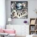 Peinture diamant loup 20 à 50 cm – 3