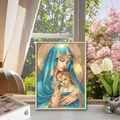 Peinture diamant Madone Jésus 30 à 70 cm – 2