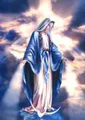 Peinture diamant Madone Jésus 30 à 70 cm – Couleur LJW57-07
