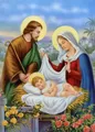 Peinture diamant Madone Jésus 30 à 70 cm – Couleur LJW57-11