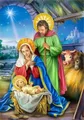 Peinture diamant Madone Jésus 30 à 70 cm – Couleur LJW57-18
