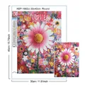Peinture diamant marguerites abstraites 30 à 70 cm – 4