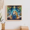Peinture diamant Marie Jésus 30 cm – 5