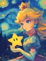Peinture diamant Mario Bros 20 à 70 cm ronde ou carrée – Couleur Gris clair (A6)