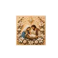 Peinture diamant Nativité bois 20 cm – Couleur Holy Family