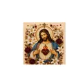 Peinture diamant Nativité bois 20 cm – Couleur Sacred Heart