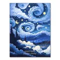 Peinture diamant nuit ciel étoilé 20 à 40 cm carré ou rond – Couleur Transparent (XP-5575)