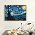 Peinture diamant nuit étoilée Van Gogh 20x30 à 40x50 cm – 2