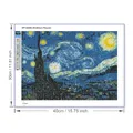 Peinture diamant nuit étoilée Van Gogh 20x30 à 40x50 cm – 5