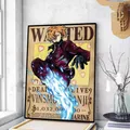 Peinture diamant One Piece Wanted 20x30 à 50x70 cm – Couleur Bleu (A8)