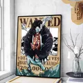 Peinture diamant One Piece Wanted 20x30 à 50x70 cm – Couleur Bourgogne (A4)