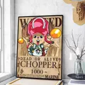 Peinture diamant One Piece Wanted 20x30 à 50x70 cm – Couleur Gris clair (A6)