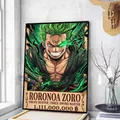 Peinture diamant One Piece Wanted 20x30 à 50x70 cm – Couleur Jaune (A2)