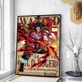 Peinture diamant One Piece Wanted 20x30 à 50x70 cm – Couleur Violet (A5)