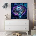 Peinture diamant ours animal 20 à 50 cm rond ou carré – 3