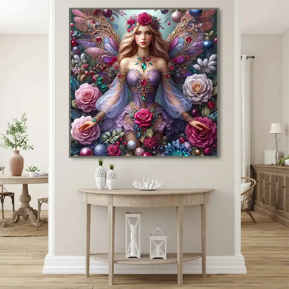 Peinture diamant ours animal 20 à 50 cm rond ou carré