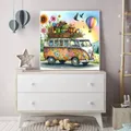 Peinture diamant ours animal 20x20 à 50x50 cm – 3