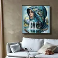Peinture diamant ours lune 20 à 50 cm – 3