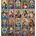 Peinture diamant Pâques Jésus 20 à 70 cm – 1