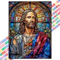 Peinture diamant Pâques Jésus 20 à 70 cm – Couleur BLANC (01)