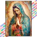 Peinture diamant Pâques Jésus 20 à 70 cm – Couleur vert (07)