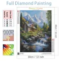 Peinture diamant paysage 20 à 50 cm carré ou rond – 2