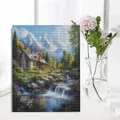 Peinture diamant paysage 20 à 50 cm carré ou rond – 3