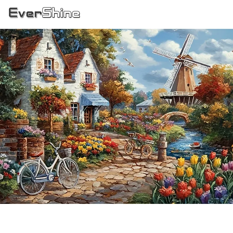 Peinture diamant paysage 20 à 70 cm