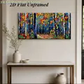 Peinture diamant paysage forestier abstrait 20 à 70 cm – 1
