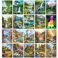 Peinture diamant paysage forêt 20x30 à 40x50 cm – 1