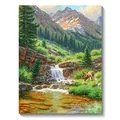 Peinture diamant paysage forêt 20x30 à 40x50 cm – Couleur ASFX6013