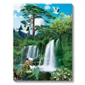 Peinture diamant paysage forêt 20x30 à 40x50 cm – Couleur ASFX6015