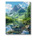 Peinture diamant paysage forêt 20x30 à 40x50 cm – Couleur FDX3690