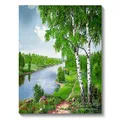 Peinture diamant paysage forêt 20x30 à 40x50 cm – Couleur FDX742