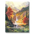 Peinture diamant paysage forêt 20x30 à 40x50 cm – Couleur FDX744