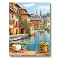 Peinture diamant paysage forêt 20x30 à 40x50 cm – Couleur FDX79