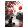 Peinture diamant paysage japonais 20x30 à 40x50 cm – Couleur BLANC (RT-2372)