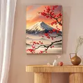 Peinture diamant paysage japonais Sakura 20x30 à 40x50 cm – 2