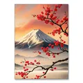Peinture diamant paysage japonais Sakura 20x30 à 40x50 cm – Couleur KEP-598U