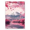 Peinture diamant paysage japonais Sakura 20x30 à 40x50 cm – Couleur KEP-607U