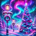 Peinture diamant paysage maison Noël 20 à 70 cm – Couleur BLANC (01)