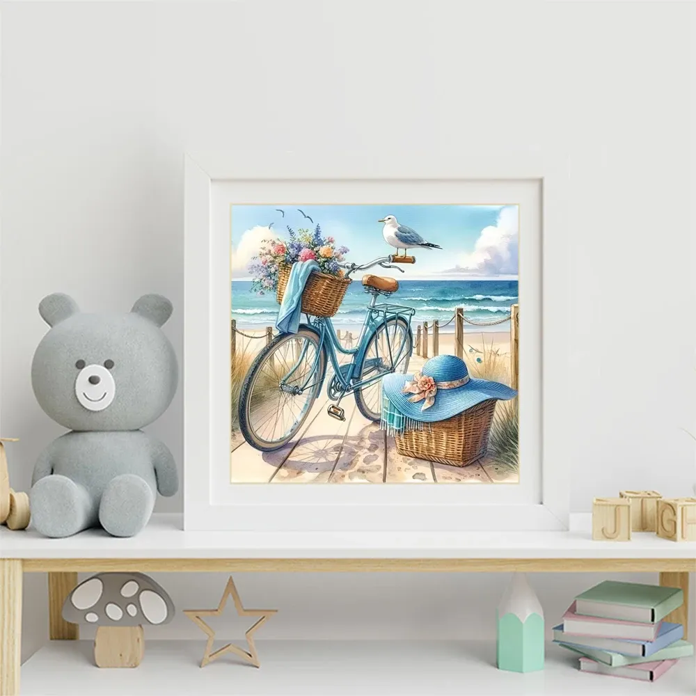 Peinture diamant paysage marin 20 à 50 cm