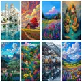 Peinture diamant paysage montagne 30 à 100 cm – 1