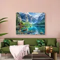 Peinture diamant paysage montagne lac 20x30 à 50x70 cm – 3