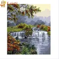 Peinture diamant paysage naturel 20 à 65 cm carré – 1