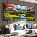 Peinture diamant paysage naturel lever de soleil grand format – Couleur YC05568