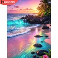 Peinture diamant paysage plage coucher soleil 20 à 70 cm – 1