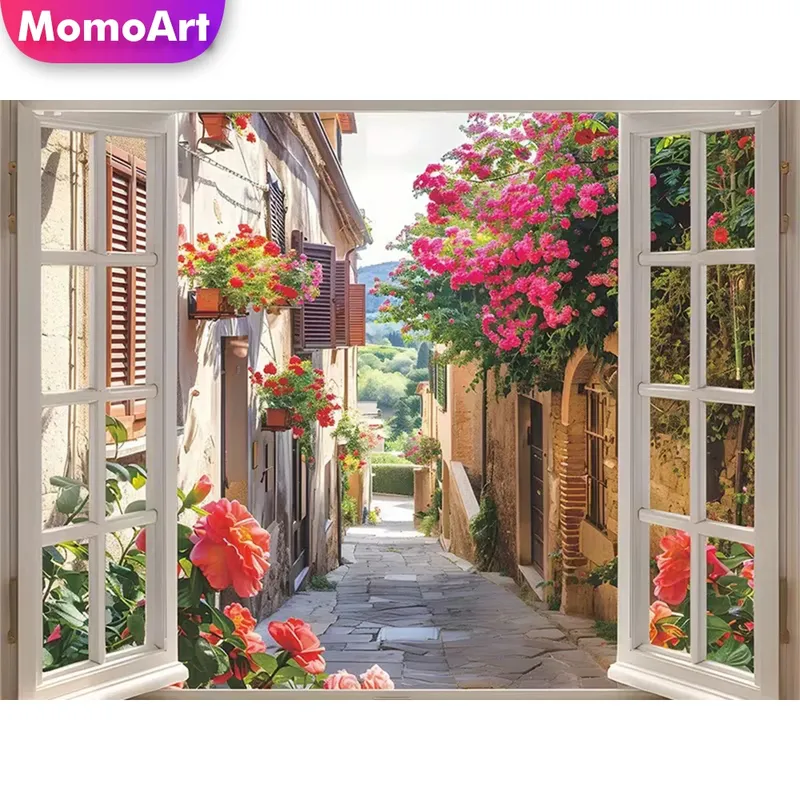 Peinture diamant paysage urbain 30 à 70 cm