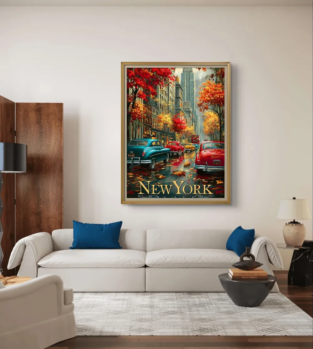 Peinture diamant paysage urbain 40 à 70 cm